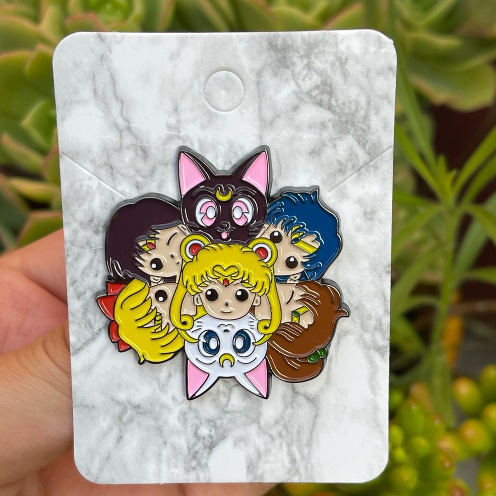 Sailor moon and Friends Anime Pin